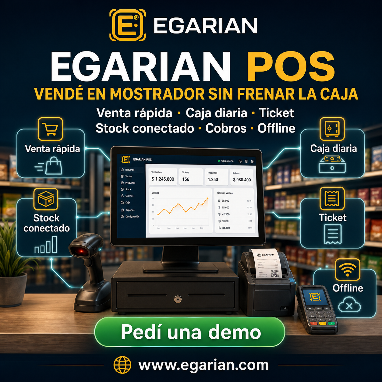 Egarian POS punto de venta